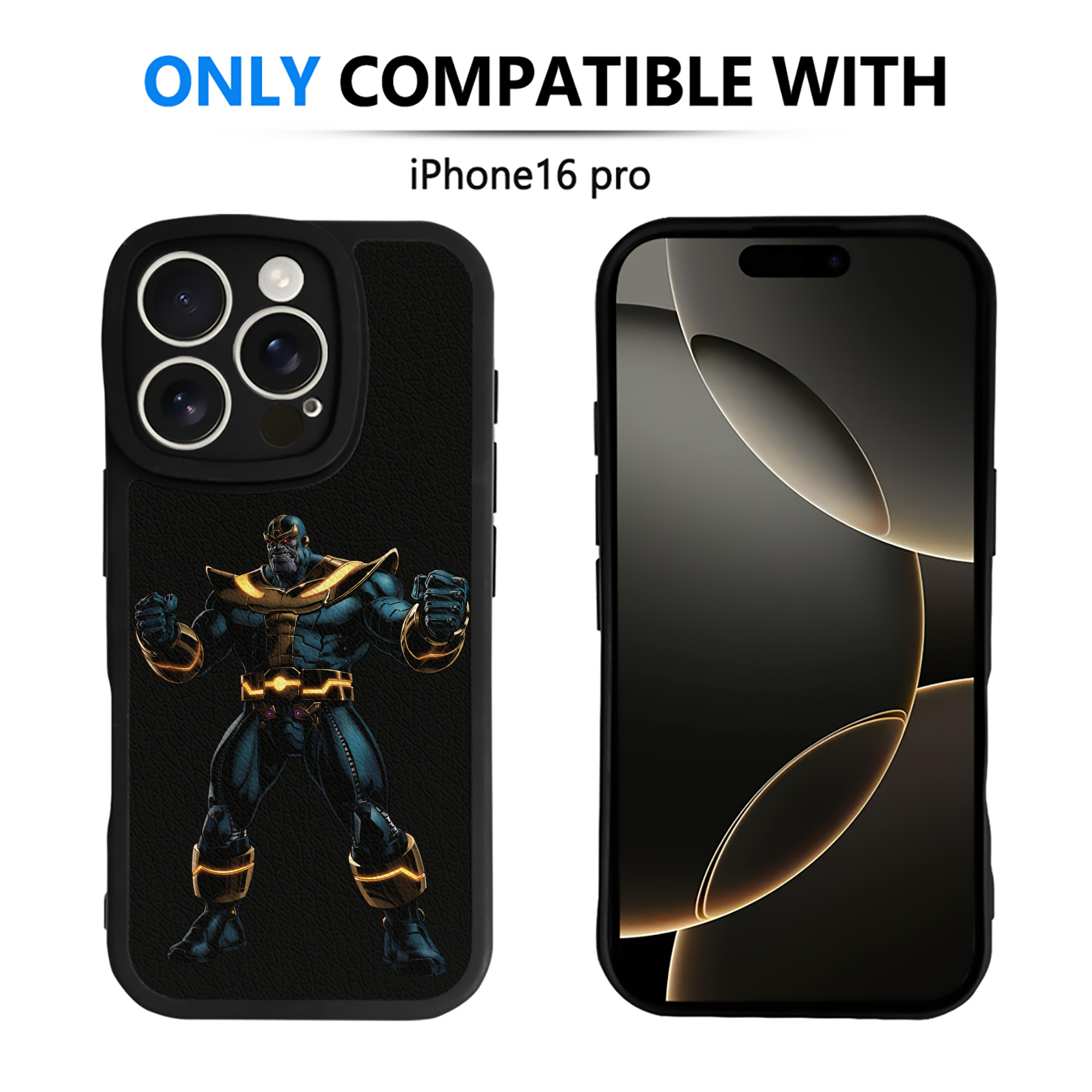 （画像用） アベンジャーズ The Avengers 【iPhone 16シリーズ対応】シリコンスマホケース（レザー調） 材質：シリコン